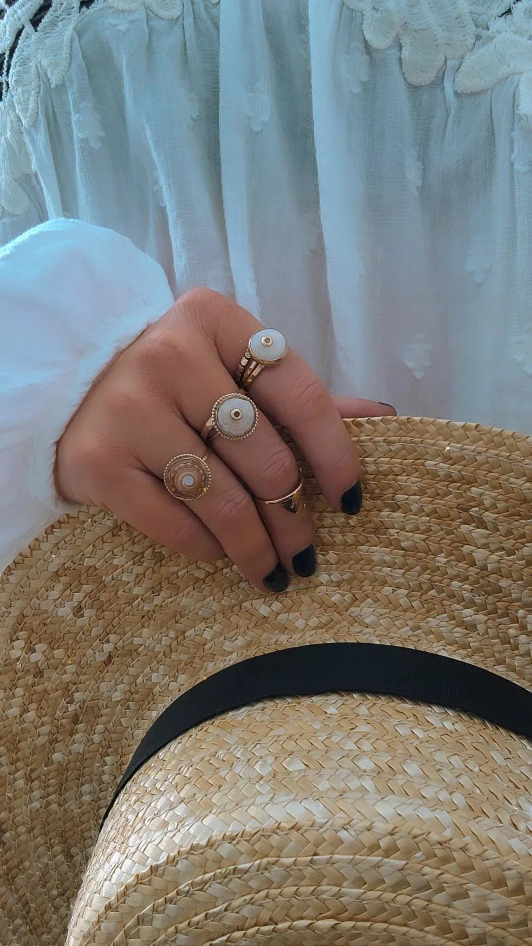 Puka Pimpin Ring Brown