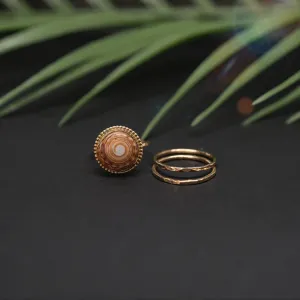 Puka Pimpin Ring Brown