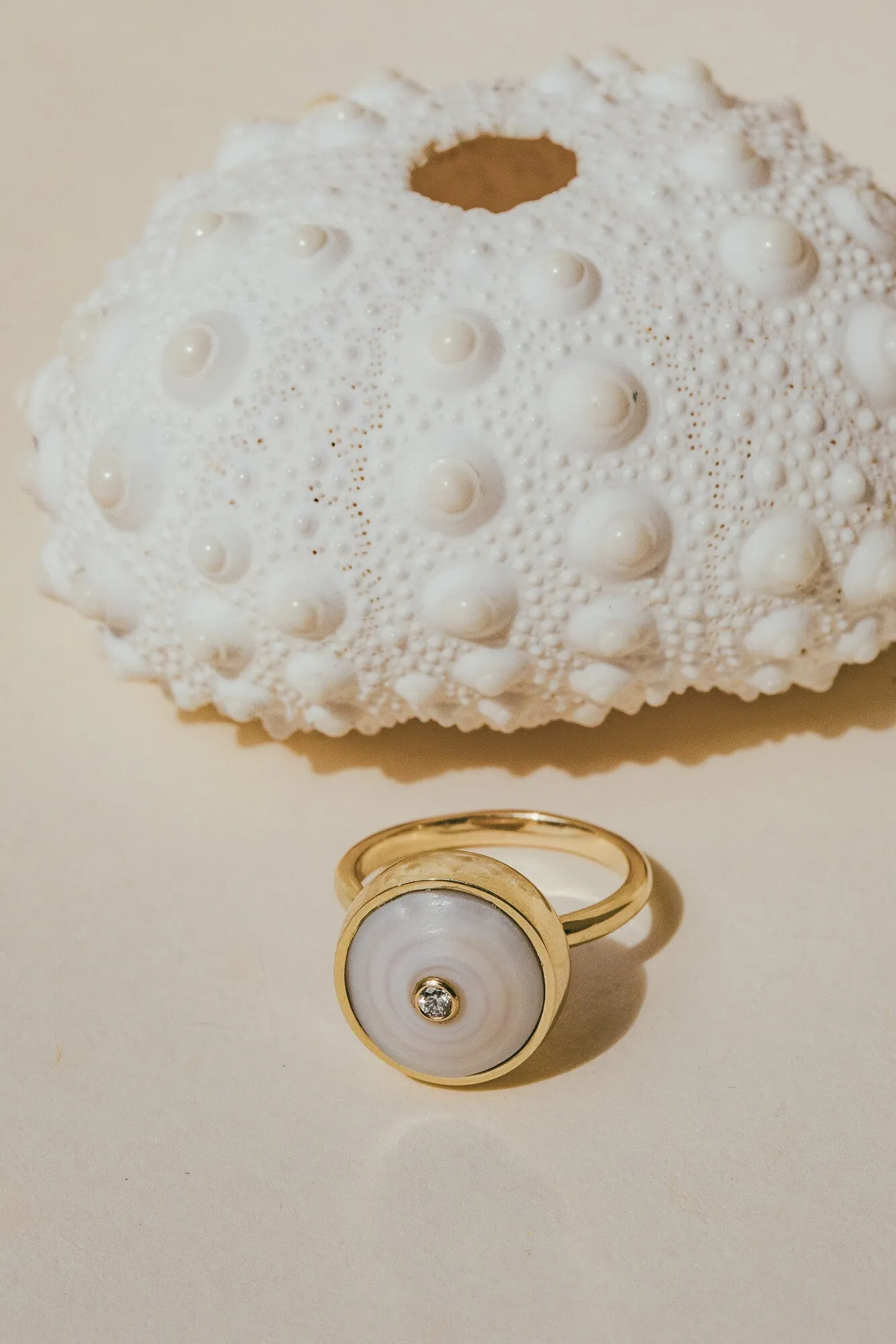 PUKA STACKING SWIRL RING-ONE-OF-A-KIND