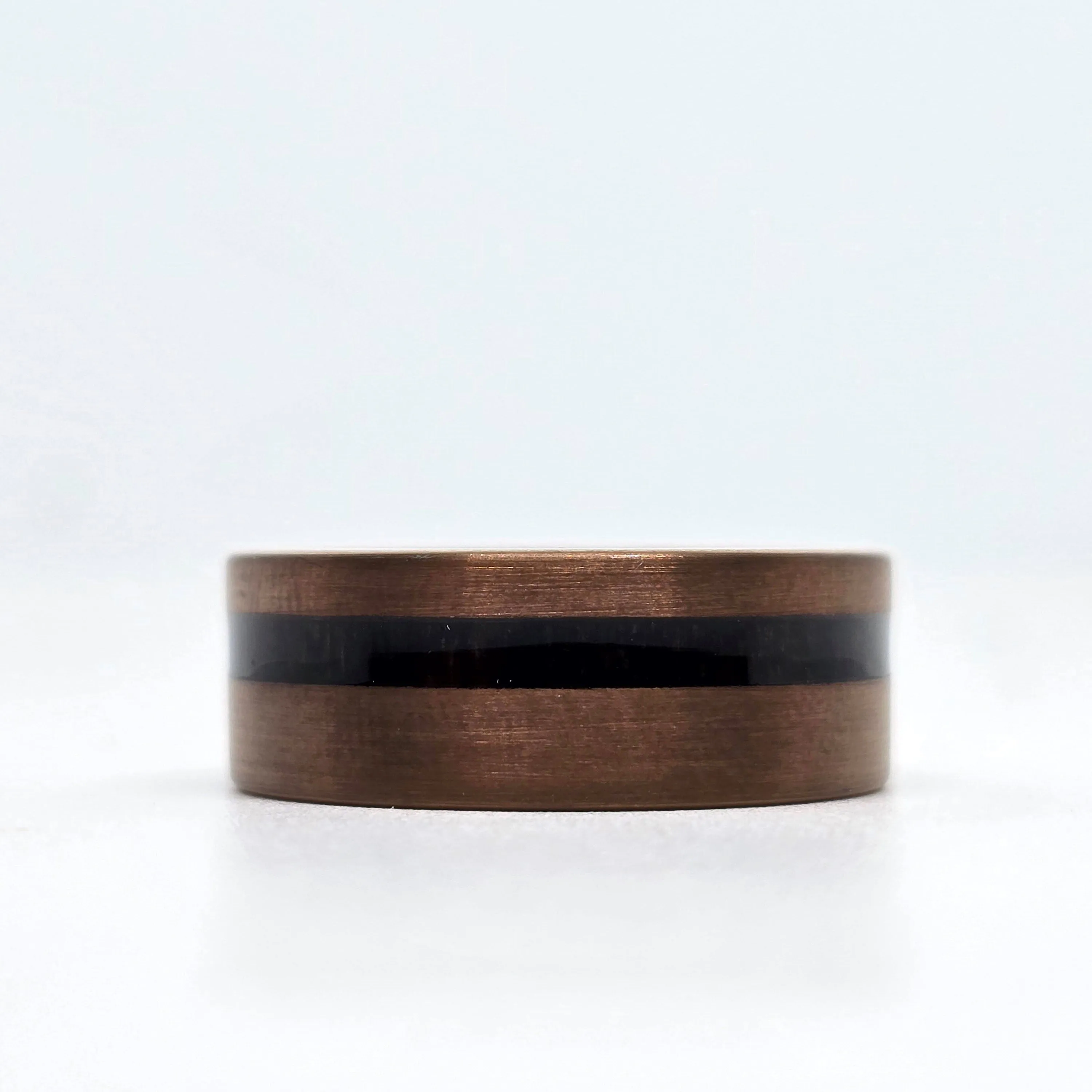 Raiden - Ebony Wood Men's Tungsten Ring