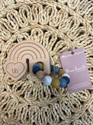 Rainbow Wooden Teether
