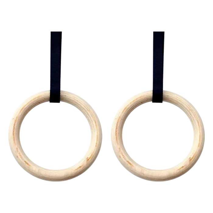 Randy & Travis Machinery Wooden Olympic Gymnastic Rings