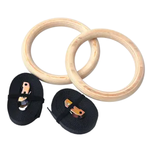 Randy & Travis Machinery Wooden Olympic Gymnastic Rings