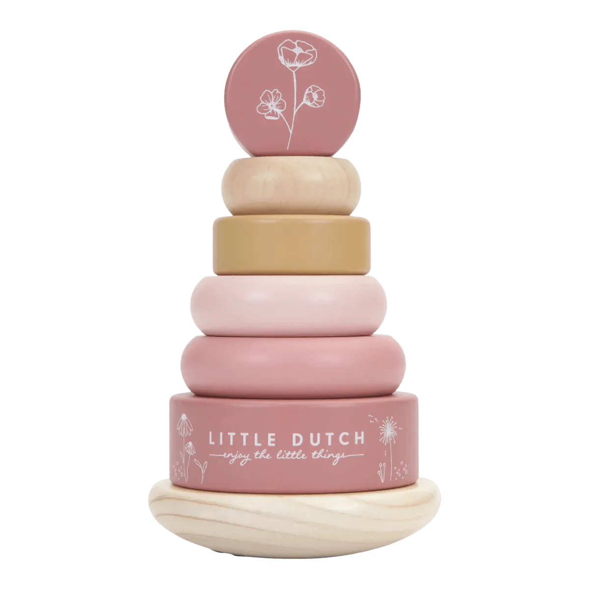 Rocking Ring Stacker By Little Dutch - Flowers