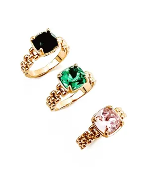 Rogan Stone Ring || Choose Color