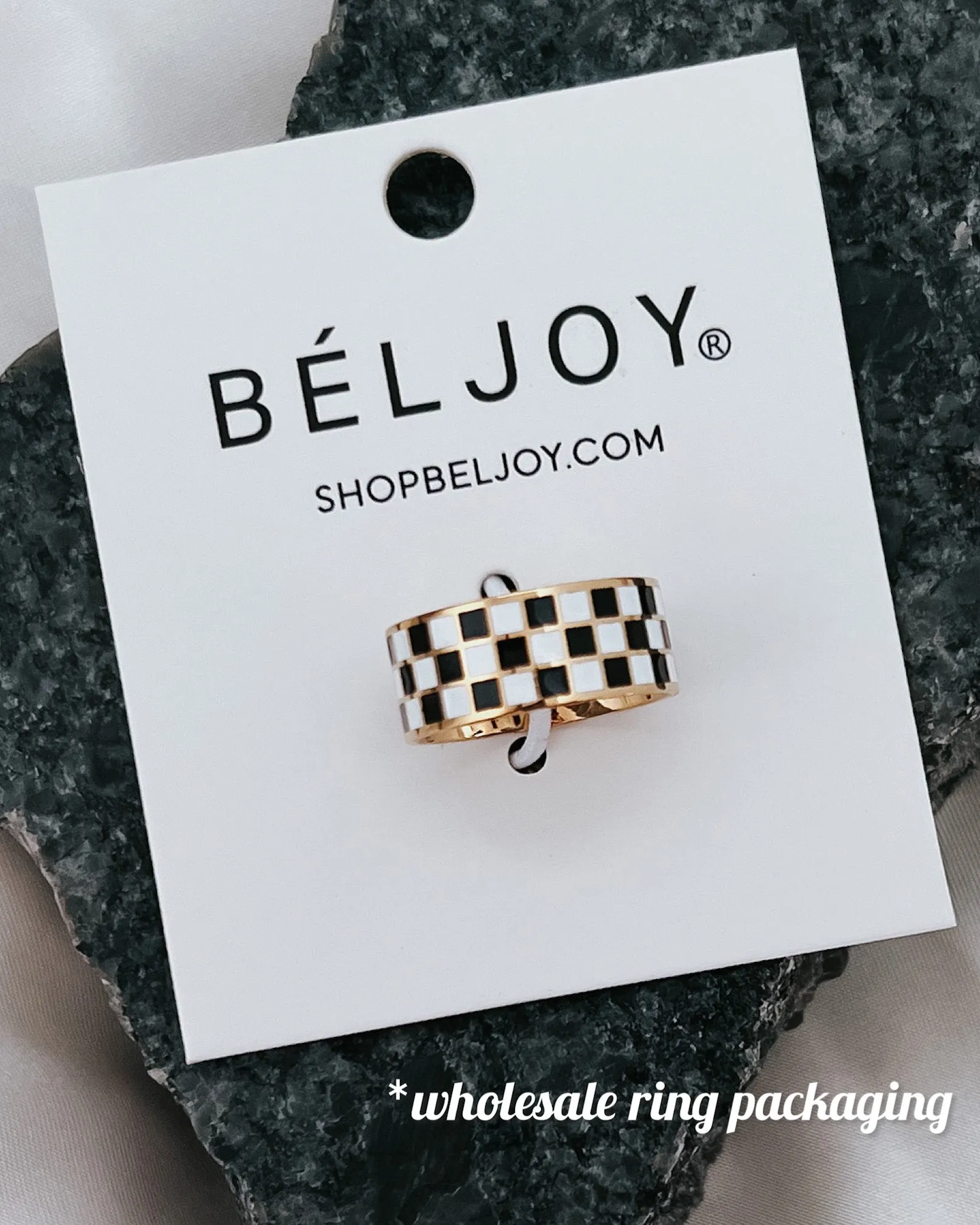 Rogan Stone Ring || Choose Color