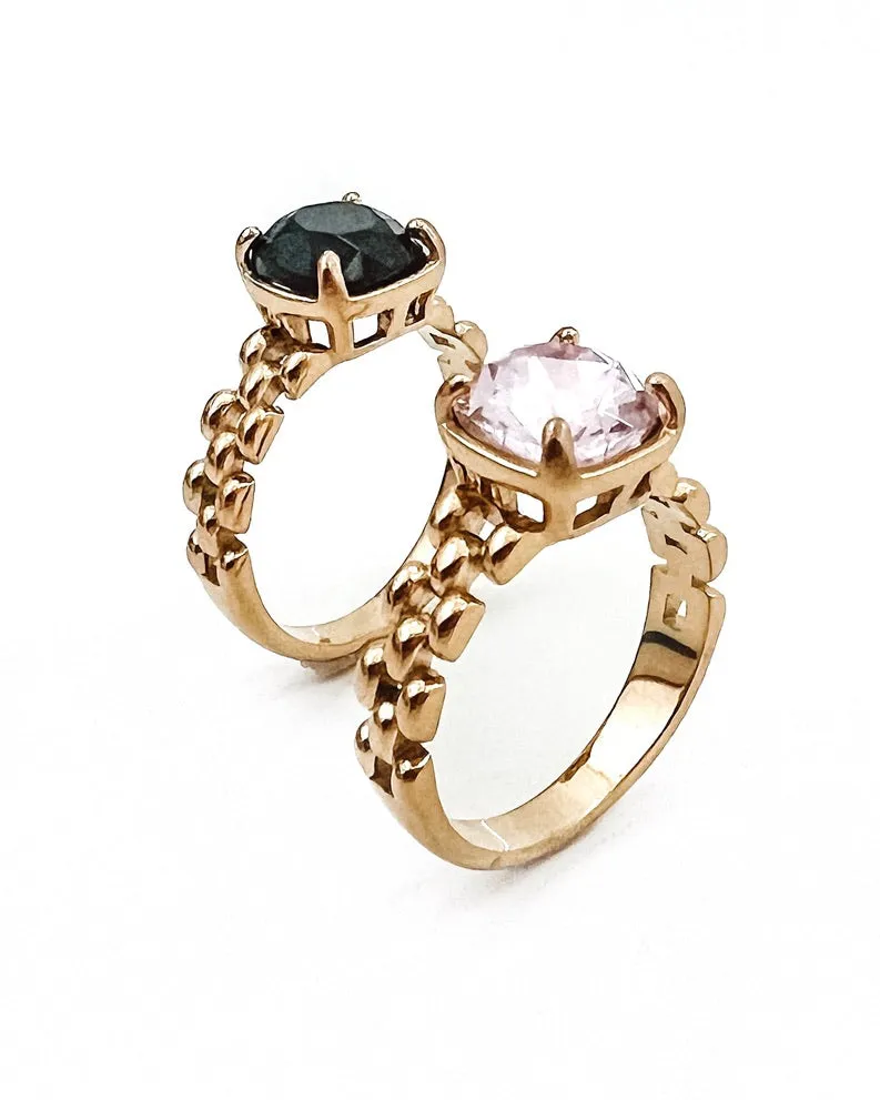 Rogan Stone Ring || Choose Color