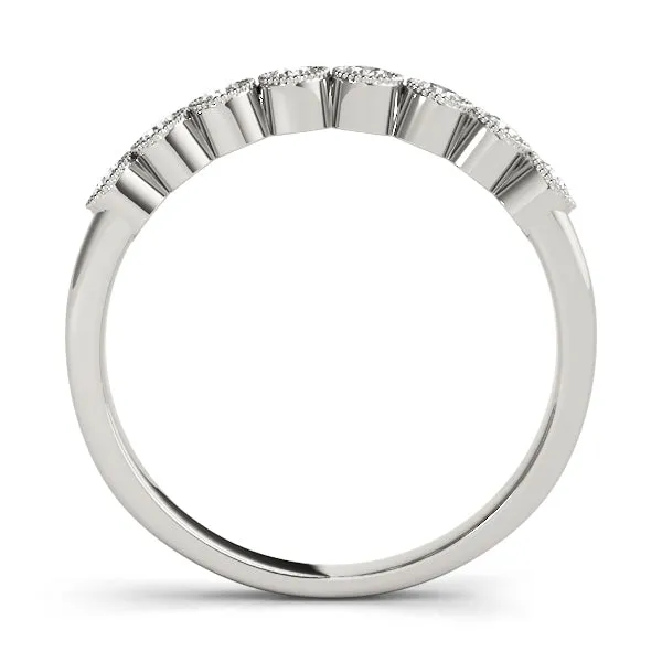 Round Milgrain Bezel Anniversary Band