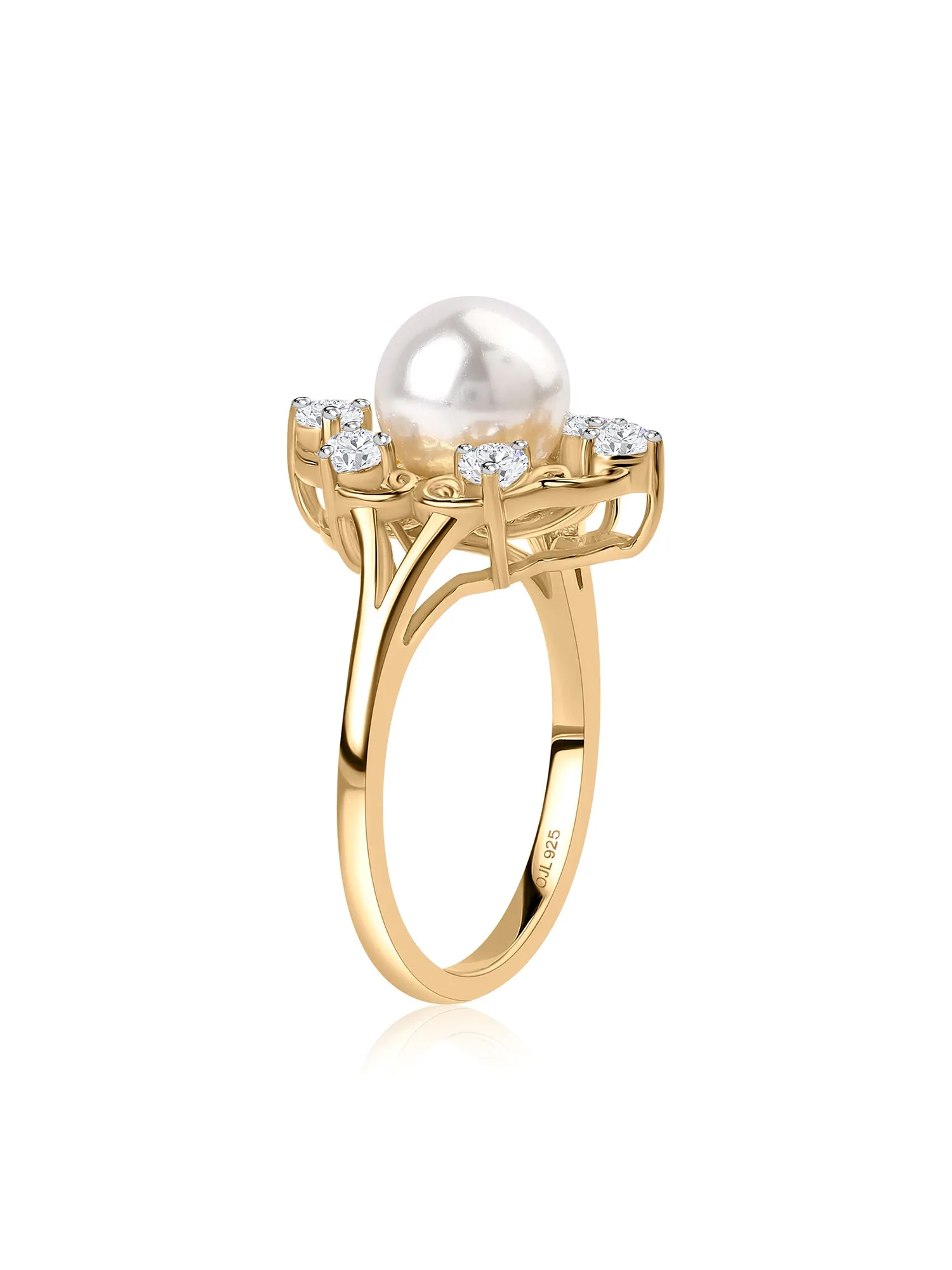 Royalty Pearl Ring For Women