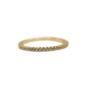 Saskia | Water-Resistant Stackable Glimmer Band Ring