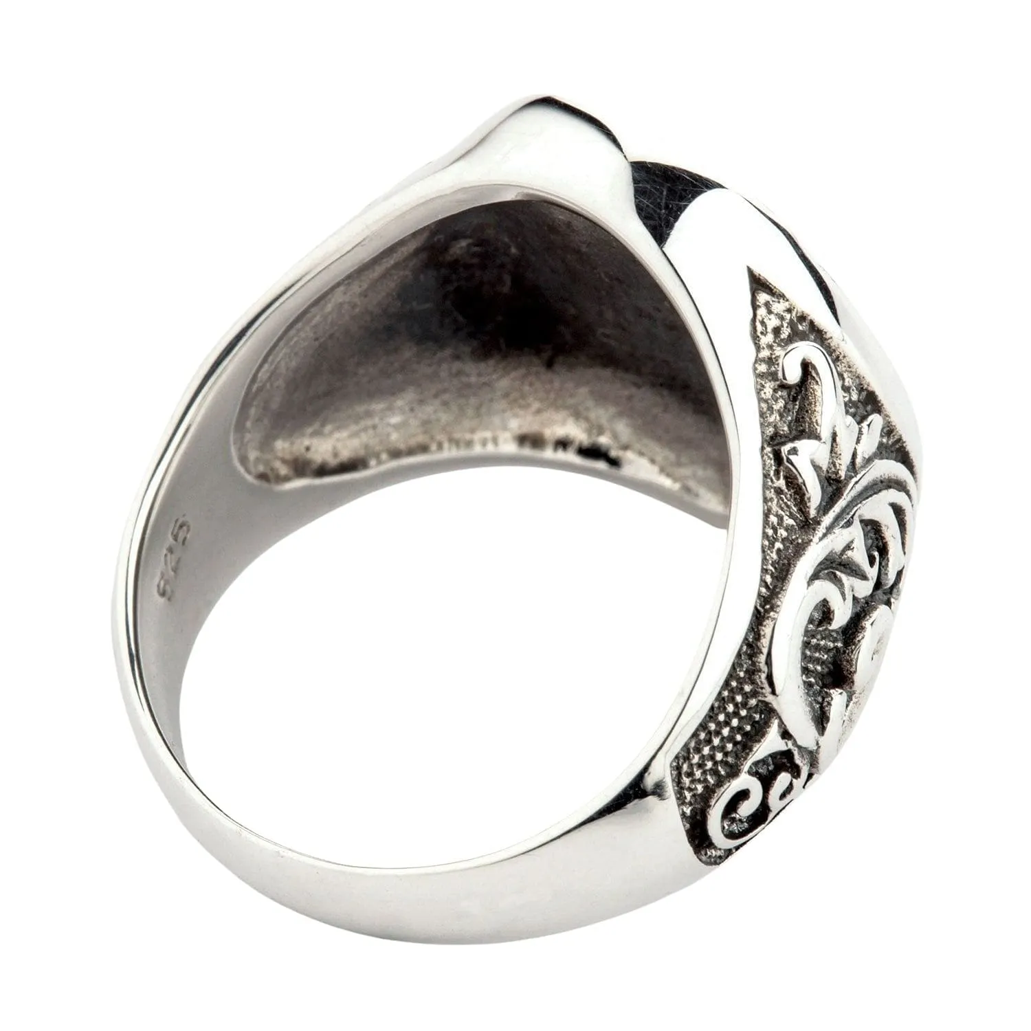 Scottish Rite Double-headed Eagle Sterling Silver Masonic Ring