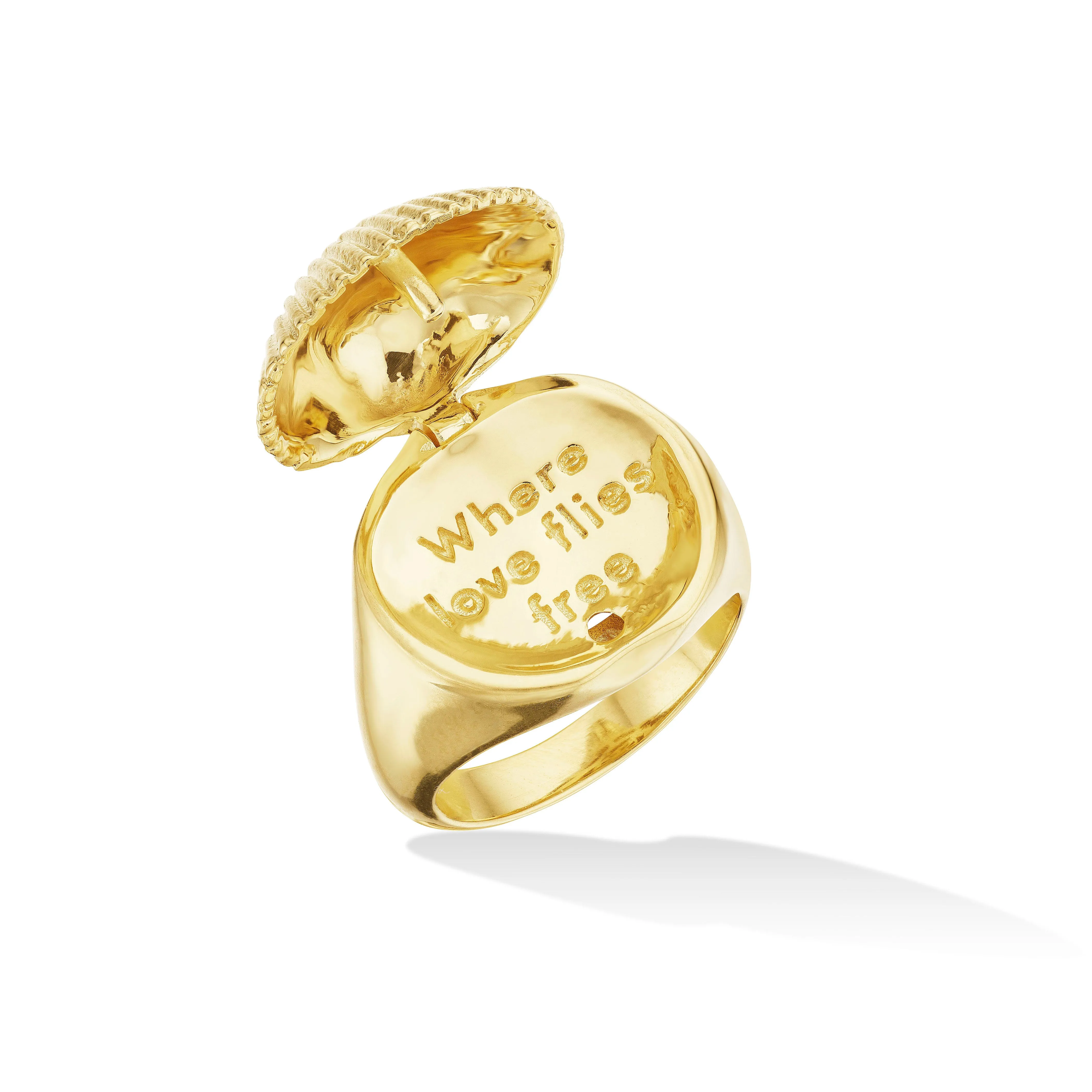 Shell Pinky Ring