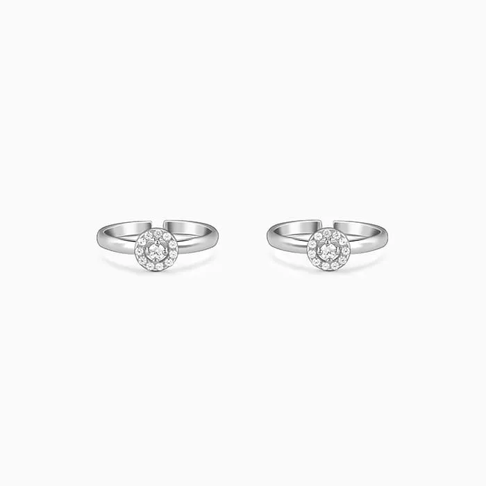 Silver Averi Toe Rings