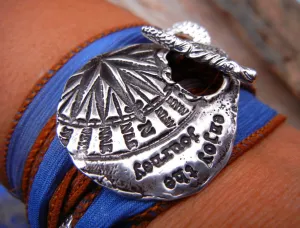 Silver Compass Bracelet