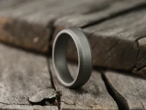 Singularity - Stonewashed Titanium Ring