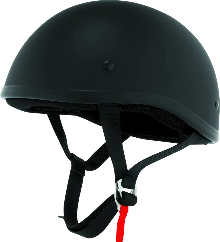 Skid Lids Original Helmet Flat Black - Small
