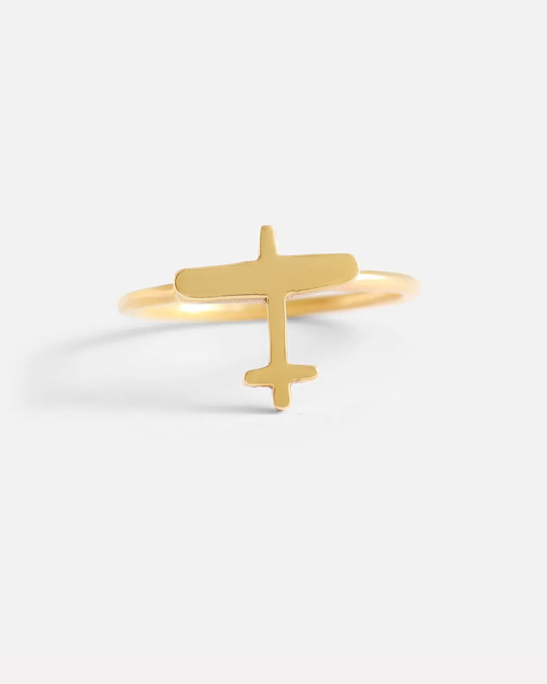 Sky / Plane Stack Ring