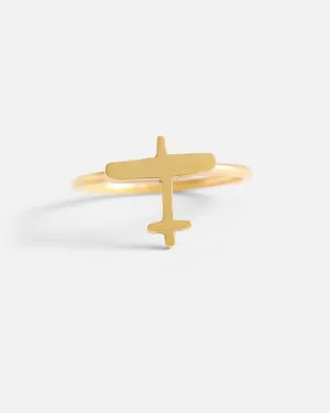 Sky / Plane Stack Ring