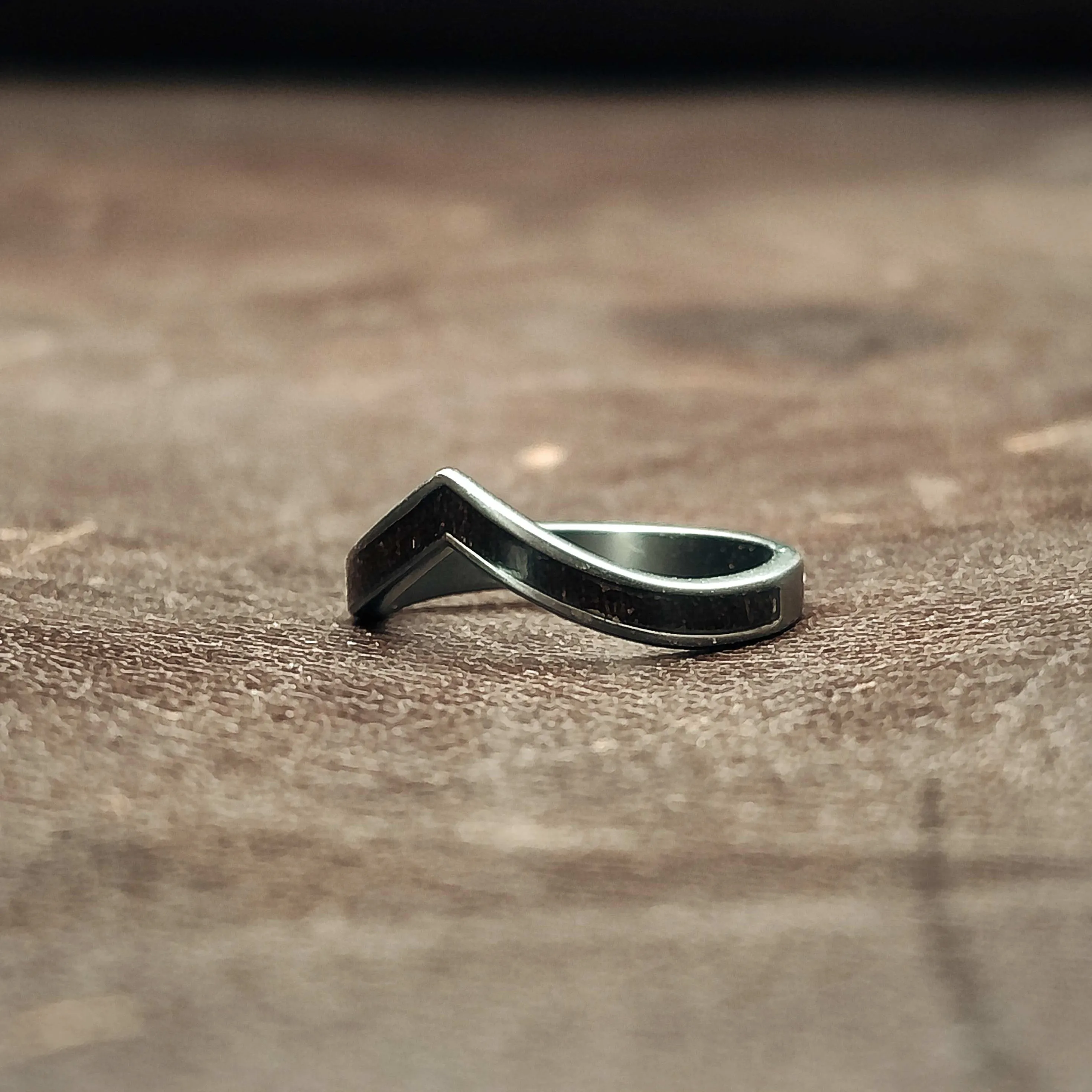 Skyler Ladies Ring - Ebony Wood (limited edition)
