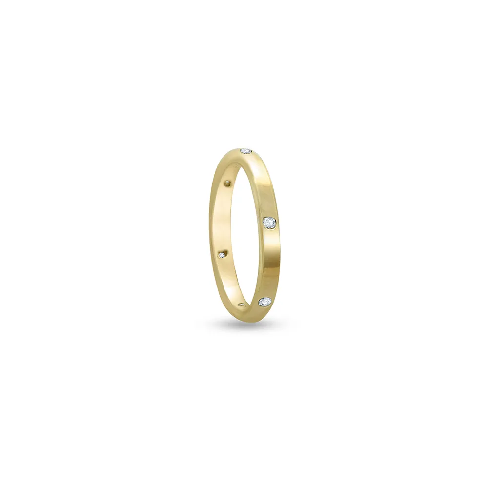 SOLID CZ INFINITY BAND