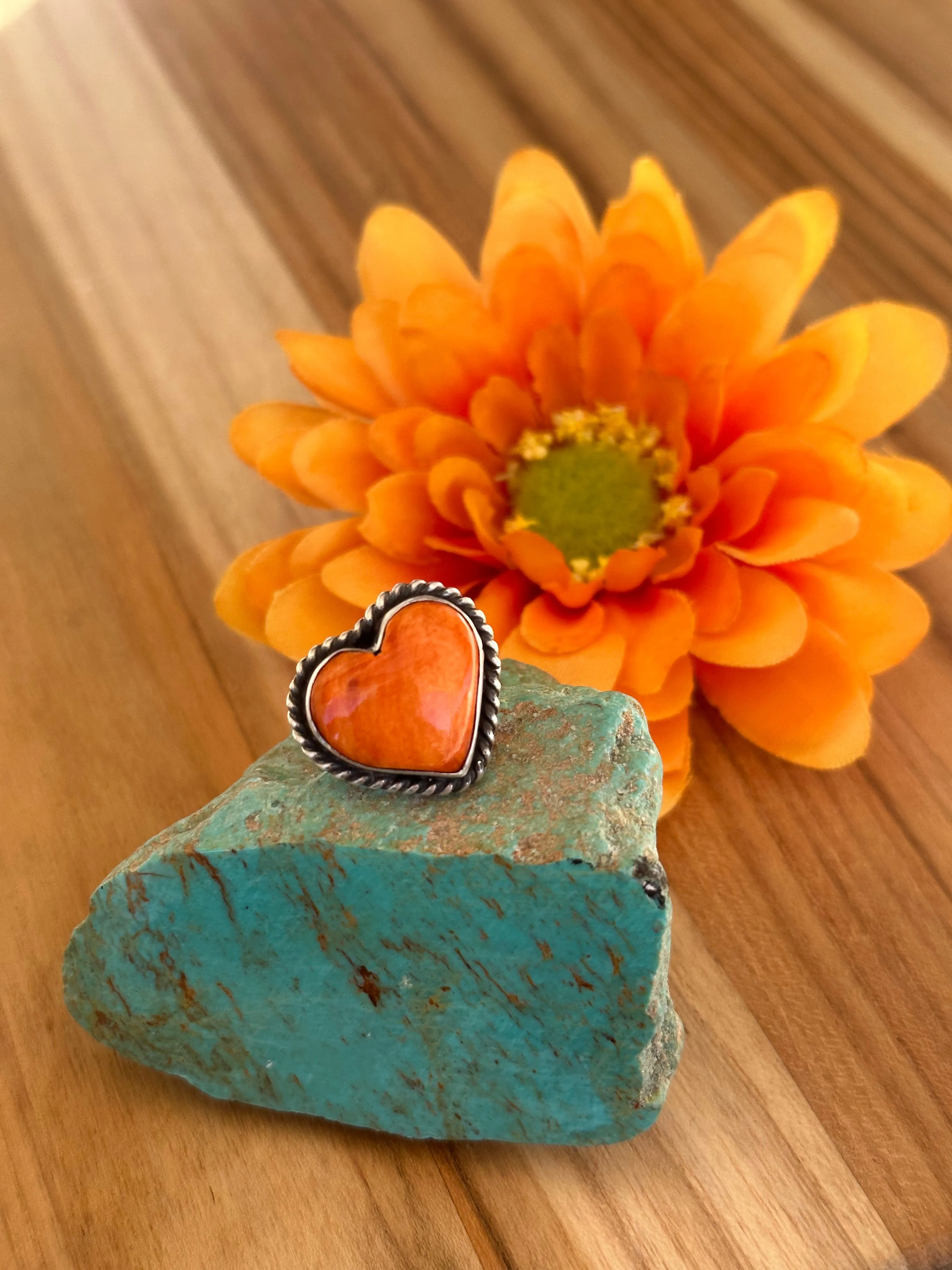 Spiny Heart Ring