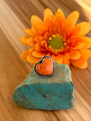 Spiny Heart Ring