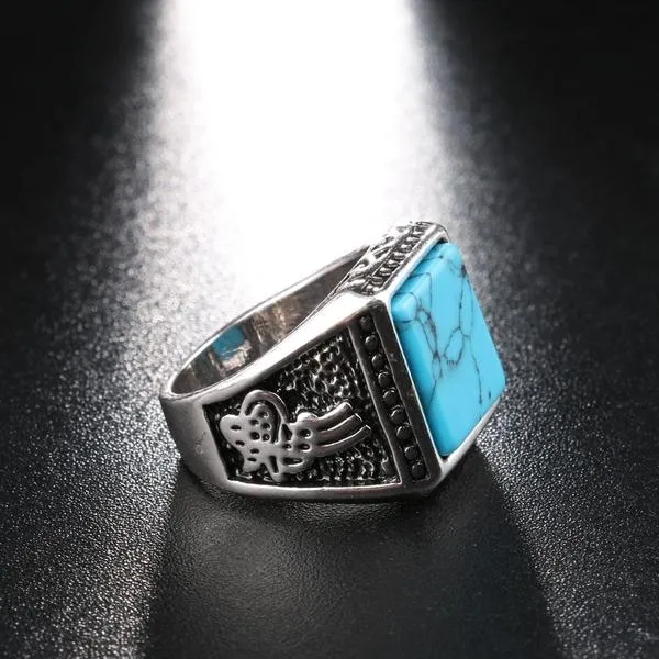 Square Cut Stone Ring