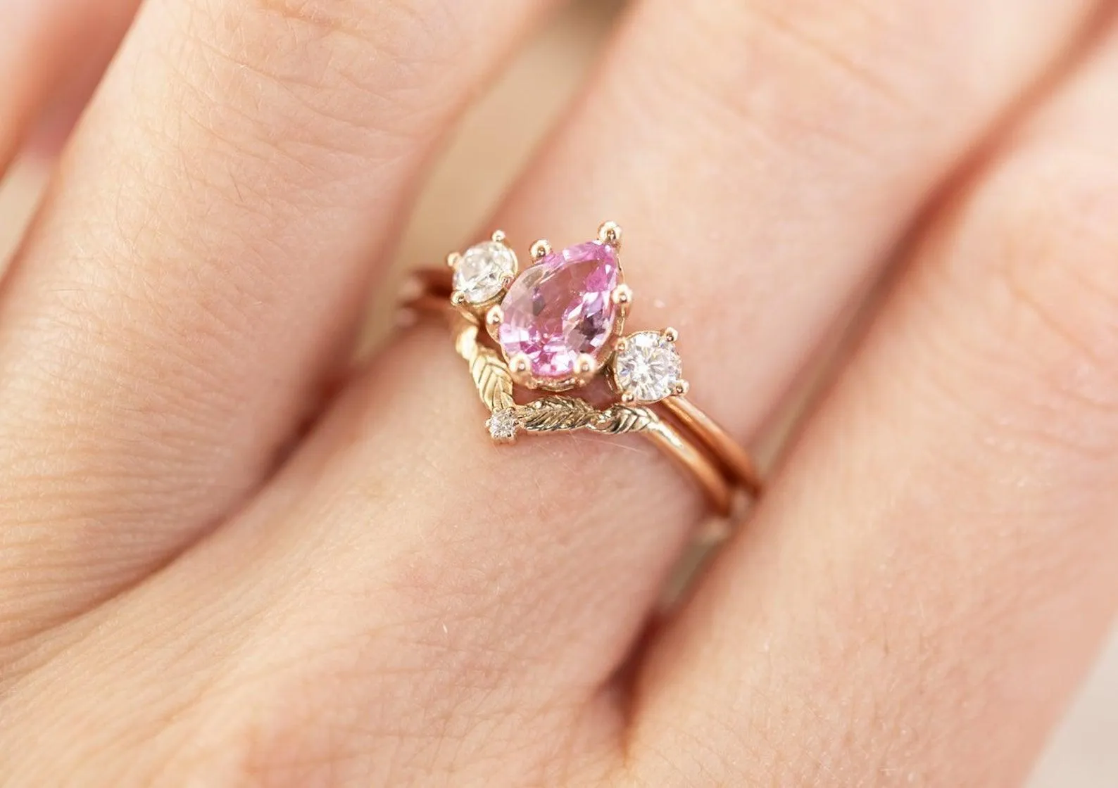 Stackable engagement wedding band, diamonds band.