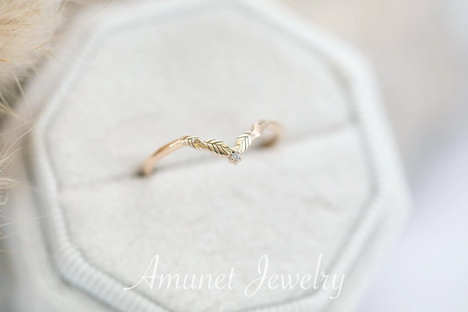 Stackable engagement wedding band, diamonds band.