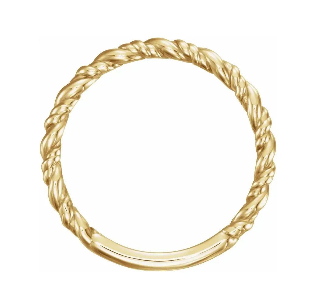Stackable Rope Ring