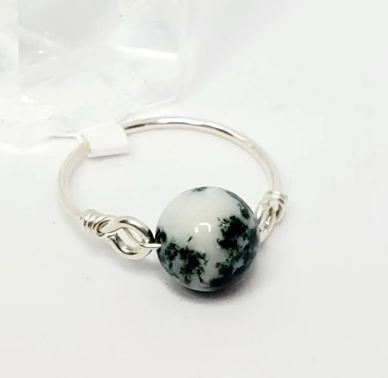 Sterling Silver and semiprecious stone Rings