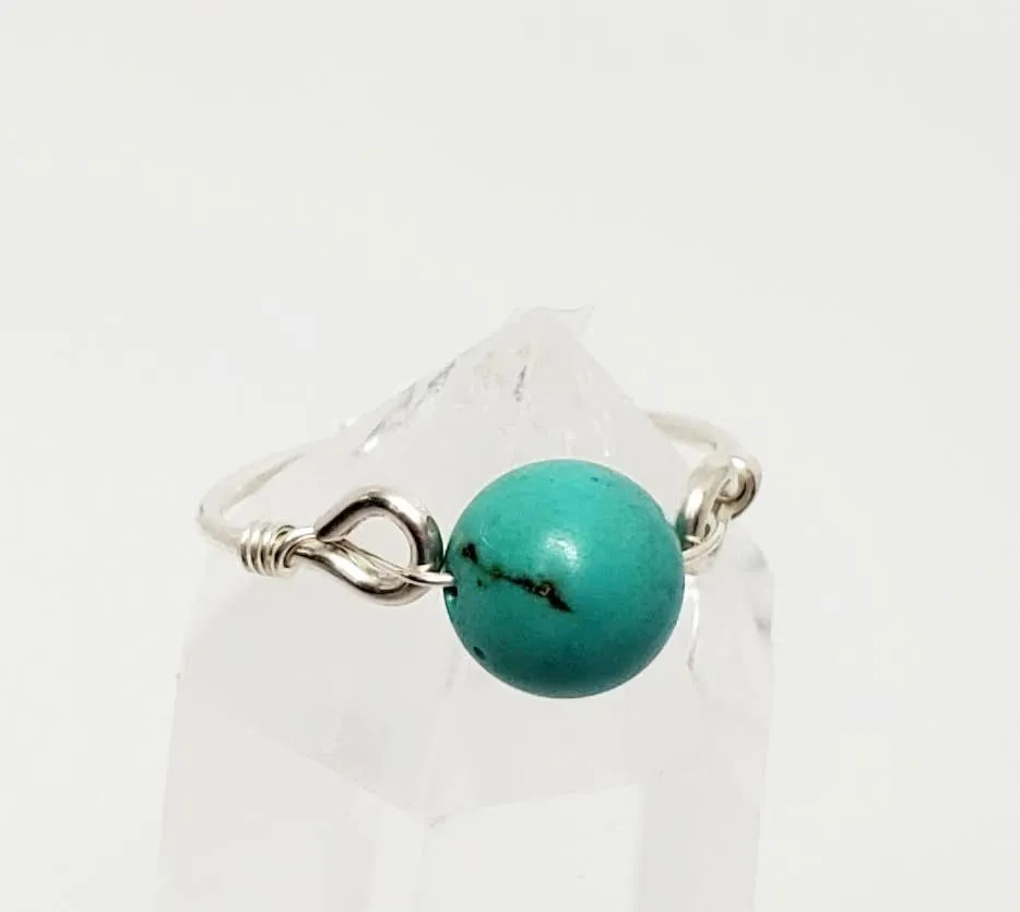 Sterling Silver and semiprecious stone Rings