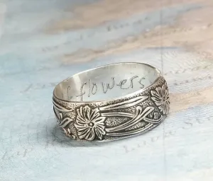 Sterling Silver Stacking Rings ADJUSTABLE Open-Ended Ring