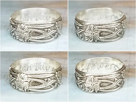 Sterling Silver Stacking Rings ADJUSTABLE Open-Ended Ring