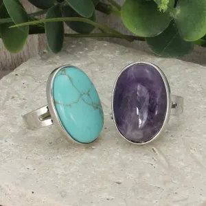Stone Statement Large Gemstone Ring