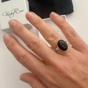 STRENGTH | Black Onyx Ring