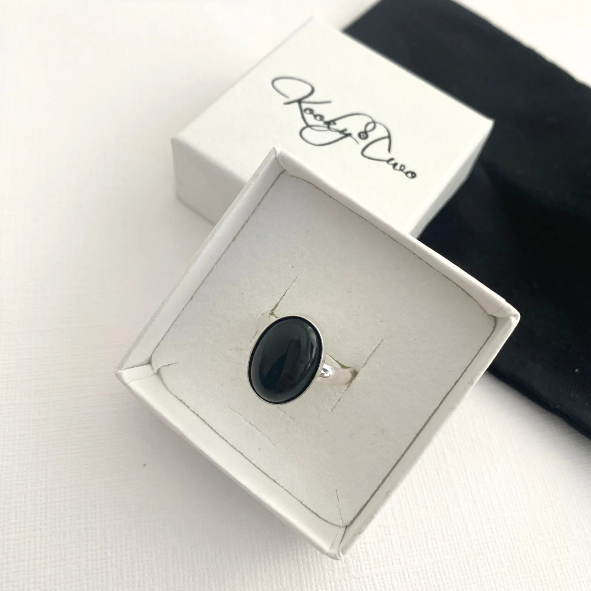 STRENGTH | Black Onyx Ring