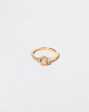 Sun & Moon Ring - Bicolor Yellow Sapphire