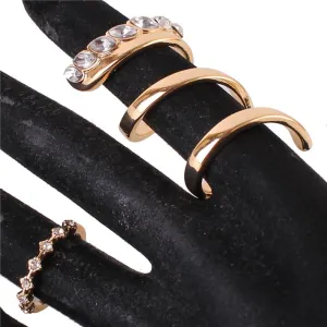 Swirl Double-Rings