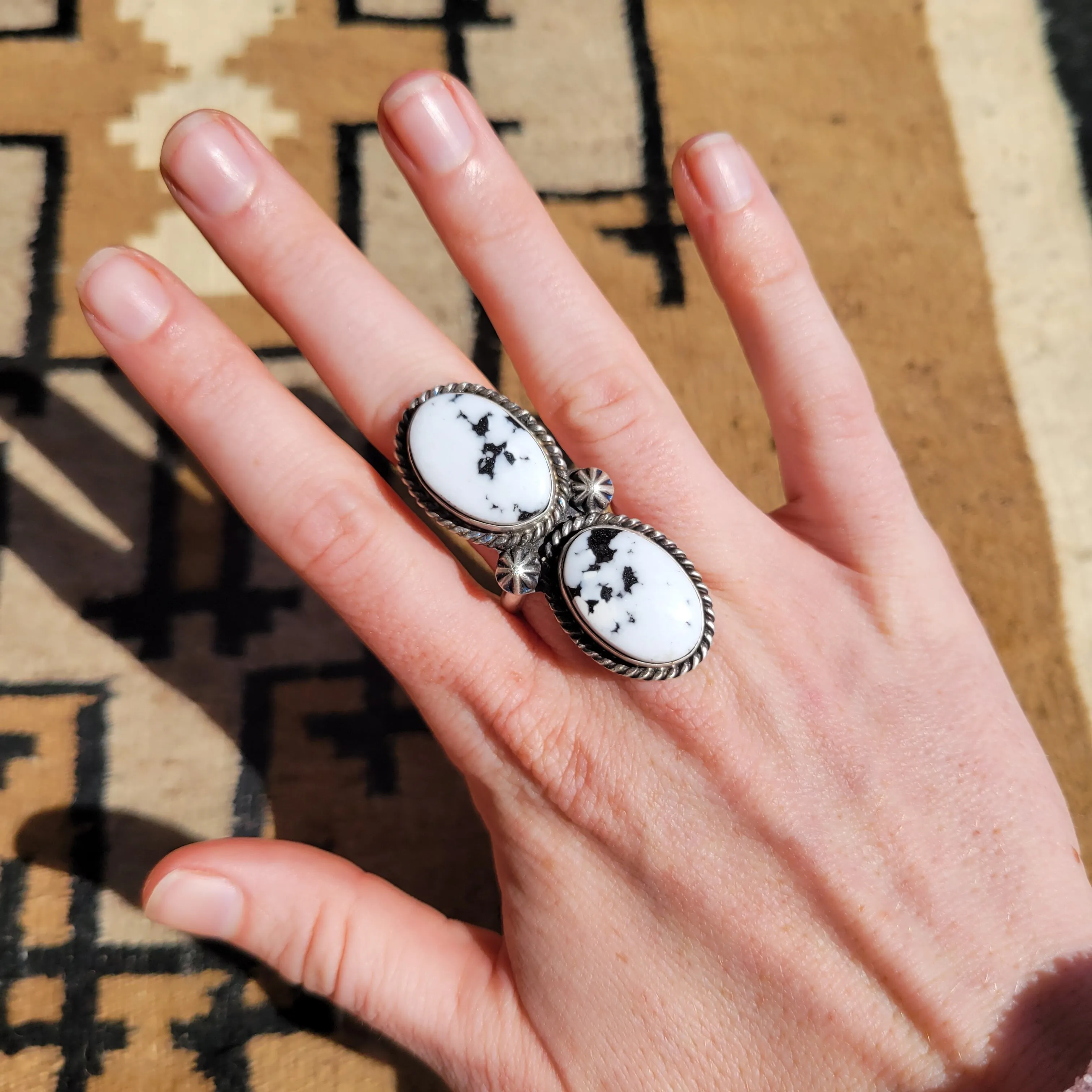 The Crooked Horn Ring - White Buffalo