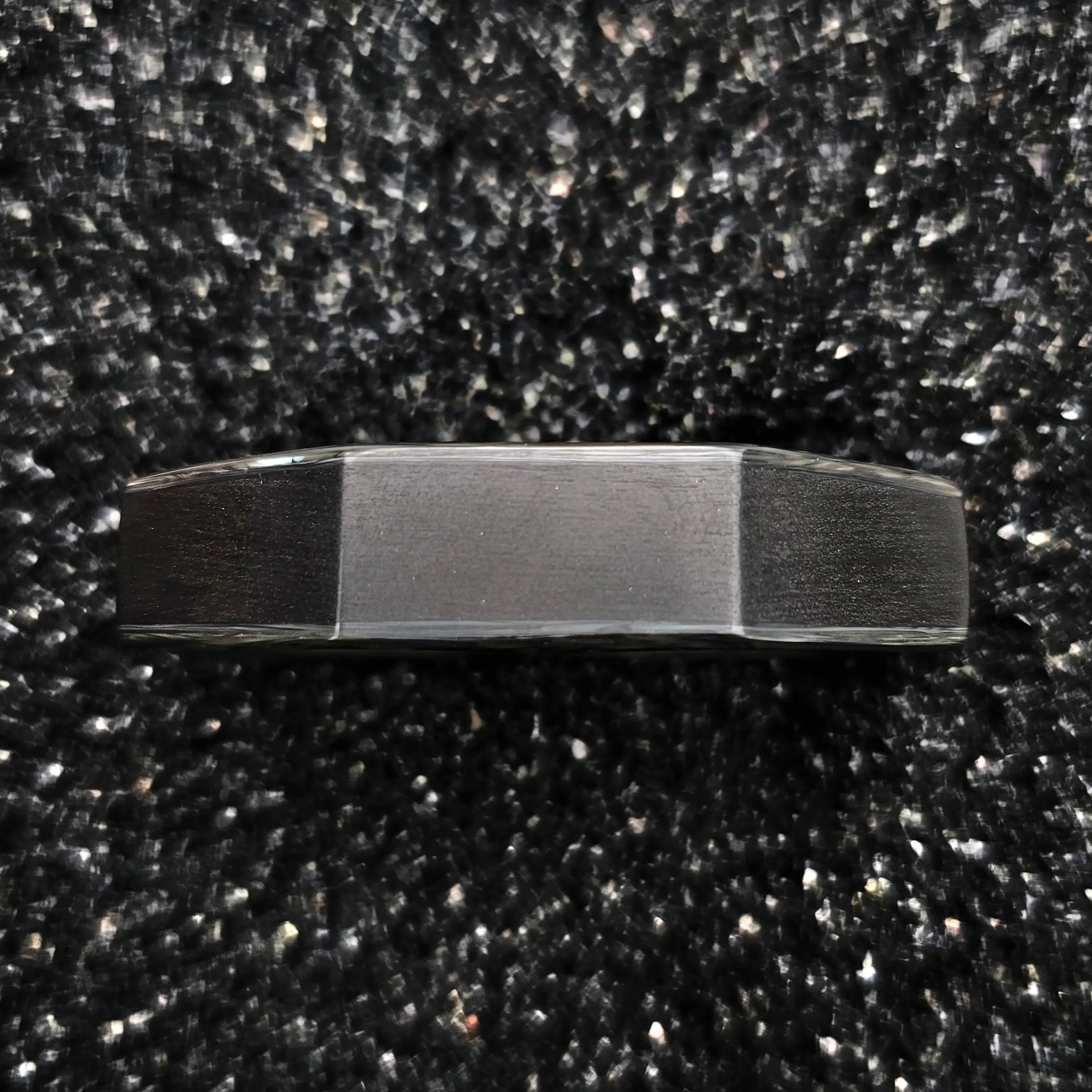 The Four Point (Paua Abalone Shell & Ebony Wood Two Finger Ring)