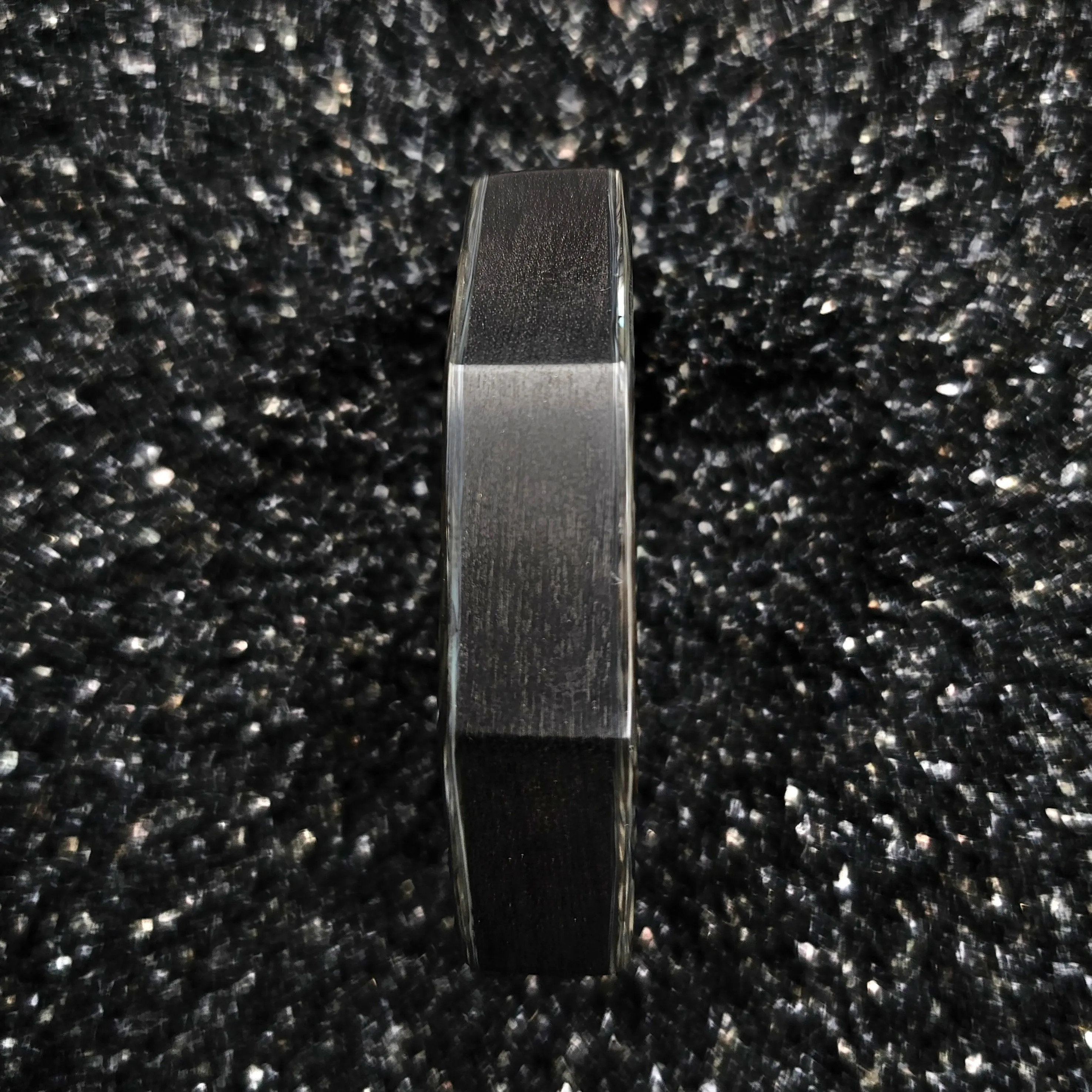 The Four Point (Paua Abalone Shell & Ebony Wood Two Finger Ring)