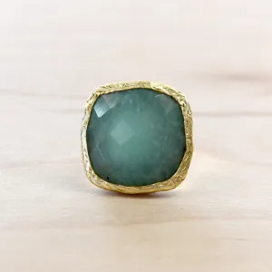 The Kaylee - Semi-Precious Amazonite Ring
