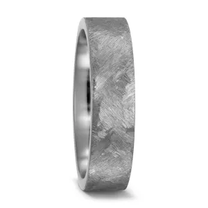 The Pulsar - Titanium Wedding Ring Flat Court