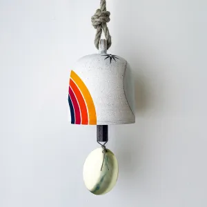 Thrown Bell Round: Rings Rainbow (Arc) Full Moon w/ Brass Disc