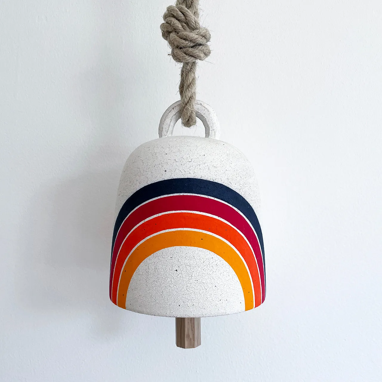 Thrown Bell Round: Rings Rainbow (Arc) Full Moon