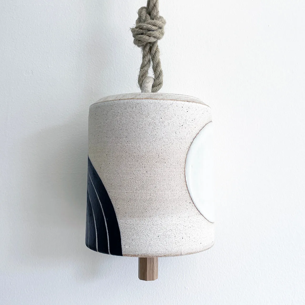 Thrown Bell Wide: Rings Indigo (Arc) Full Moon