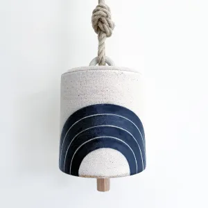 Thrown Bell Wide: Rings Indigo (Arc) Full Moon