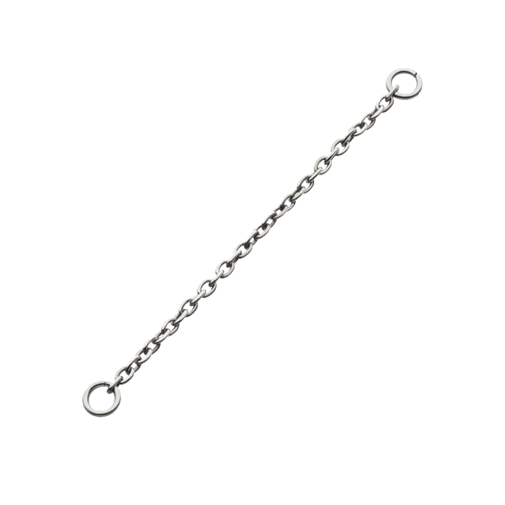 Titanium 1.5mm Rolo Chain