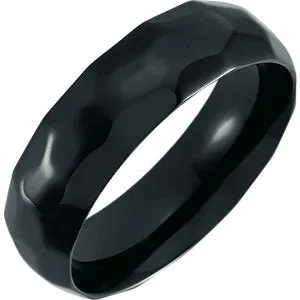 Titanium 7 mm Domed Band Size 13
